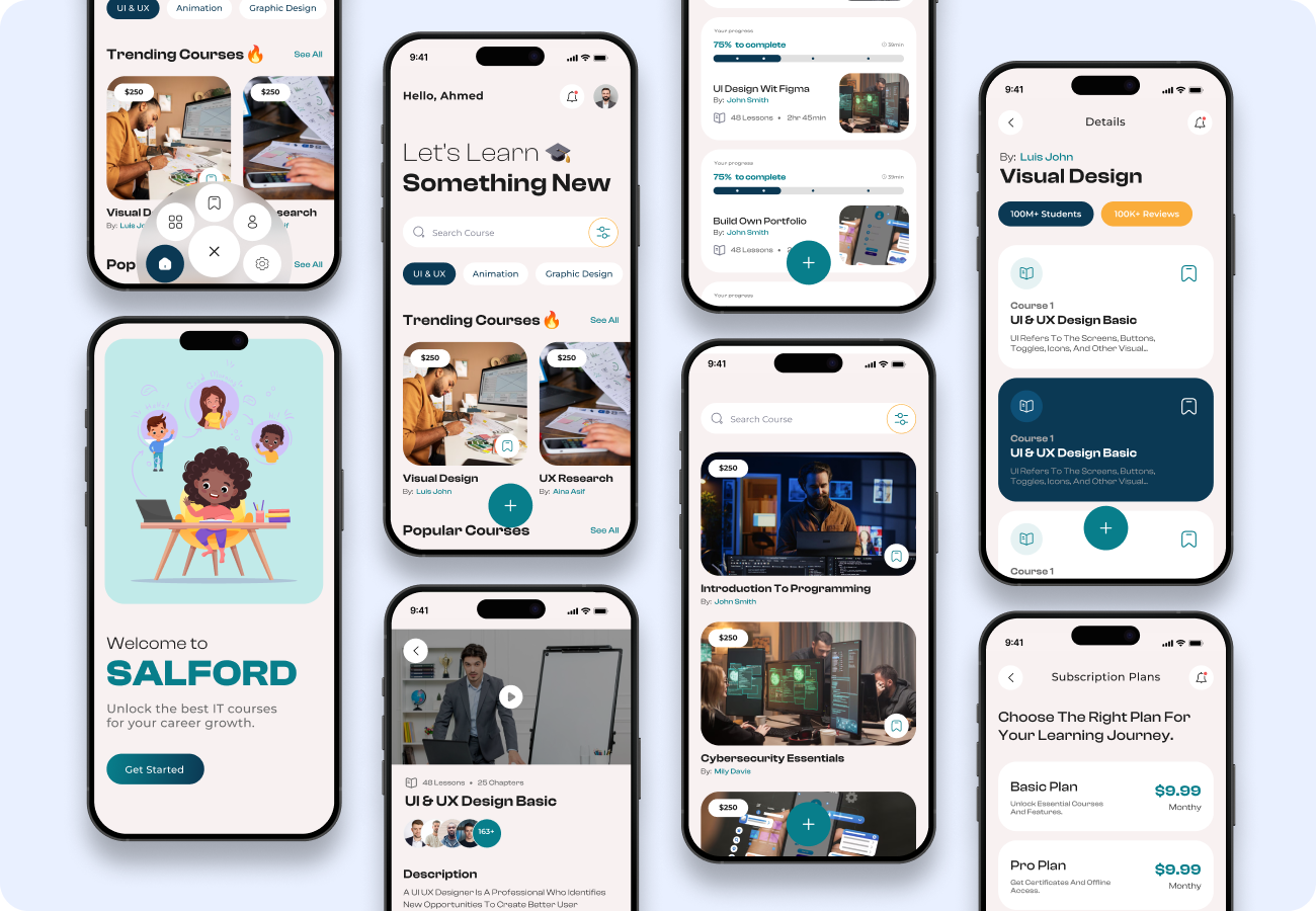E-Learning App Design